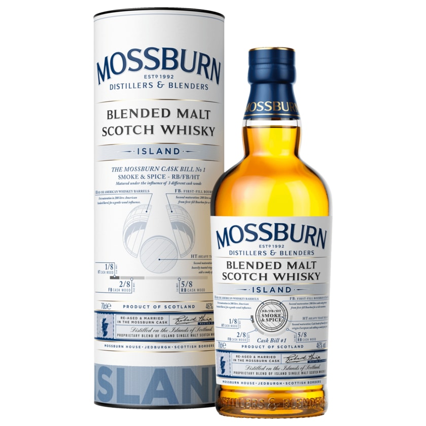 Mossburn Blended Malt Scotch Whisky 0,7l